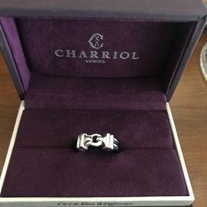 Authentic CHARRIOL cable ring.